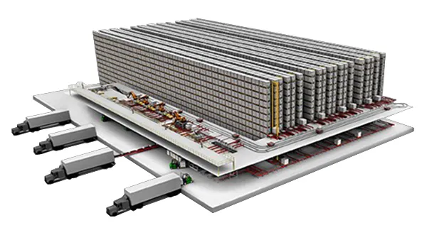 Automated Multishuttle Storage System Solution for Cold Storage