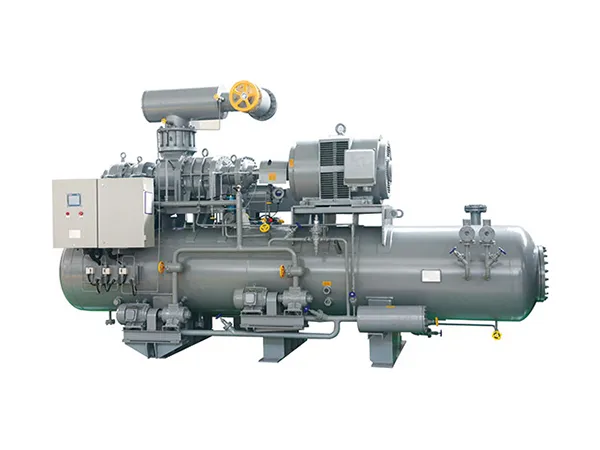 Open-Type Compound Two-Stage Screw Refrigeration Compressor Unit