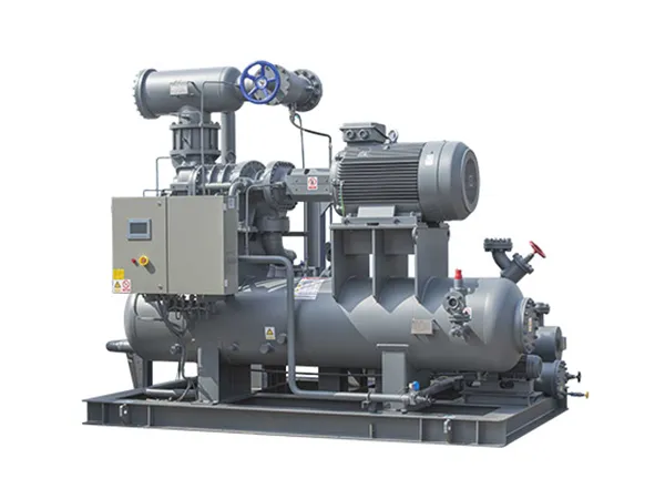 Open-Type Skid-Mounted Separate Two-Stage Screw Compressor Unit