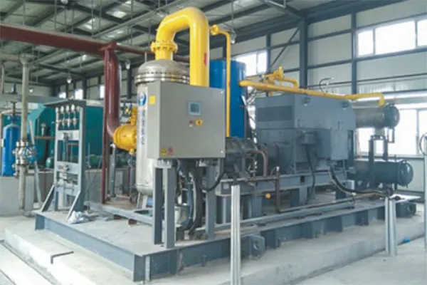 CO₂ recovery for enhanced oil recovery project